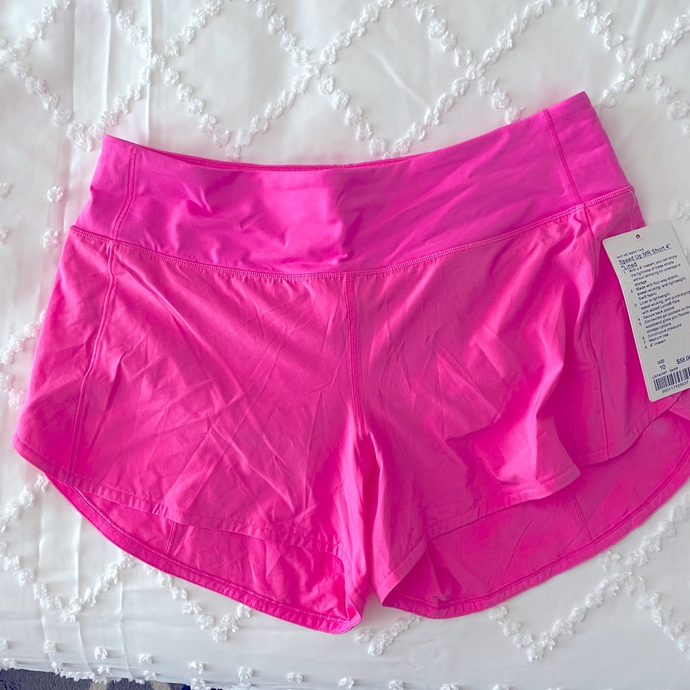 Lululemon Pink Shorts
